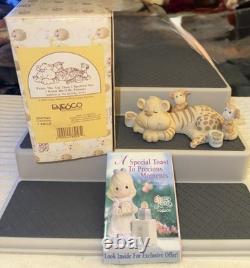 Enesco Precious Moments 1970's/1990's Figurine LOT of 6 With Boxes & Paperwork Enesco Precious Moments 1970's/1990's Figurine LOT of 6 With Boxes & Paperwork