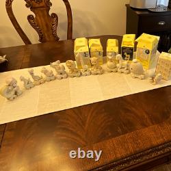 Enesco Precious Moments Birthday Train Animal Figurines full train 12 pieces