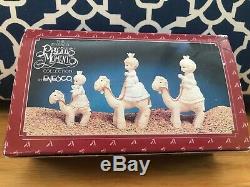 Enesco Precious Moments Complete Miniature Pewter Nativity Set NRFB + Angel