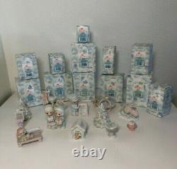 Enesco Precious Moments Lighted Sugartown Village Lot Christmas EXTRAS