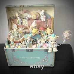 Enesco Precious Moments My Favorite Things Musical Moving Toy Chest withBOX