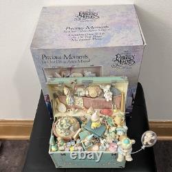 Enesco Precious Moments My Favorite Things Musical Moving Toy Chest withBOX