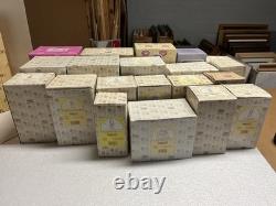 Enesco Precious Moments Porcelain Figurines, 20 With Boxes. Very Collectible