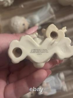 Enesco Precious Moments Porcelain Religious Figurines Mixed Lot 1982 1988