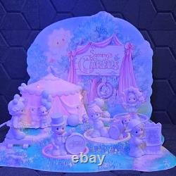 Enesco Precious Moments Sammy's Circus Lighted Figurine Scene Corded Multicolor