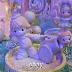 Enesco Precious Moments Sammy's Circus Lighted Figurine Scene Corded Multicolor