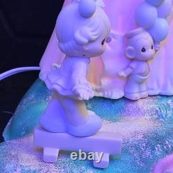 Enesco Precious Moments Sammy's Circus Lighted Figurine Scene Corded Multicolor