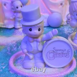 Enesco Precious Moments Sammy's Circus Lighted Figurine Scene Corded Multicolor