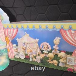 Enesco Precious Moments Sammy's Circus Lighted Figurine Scene Corded Multicolor