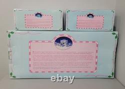 Enesco Precious Moments Sugar Town Holiday Express Train Set + Cars CIB VINTAGE