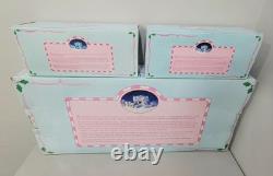 Enesco Precious Moments Sugar Town Holiday Express Train Set + Cars CIB VINTAGE