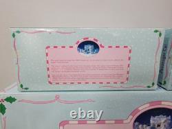 Enesco Precious Moments Sugar Town Holiday Express Train Set + Cars CIB VINTAGE