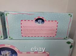 Enesco Precious Moments Sugar Town Holiday Express Train Set + Cars CIB VINTAGE