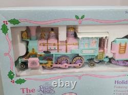Enesco Precious Moments Sugar Town Holiday Express Train Set + Cars CIB VINTAGE