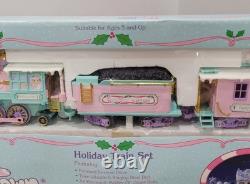 Enesco Precious Moments Sugar Town Holiday Express Train Set + Cars CIB VINTAGE
