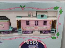 Enesco Precious Moments Sugar Town Holiday Express Train Set + Cars CIB VINTAGE