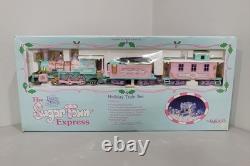Enesco Precious Moments Sugar Town Holiday Express Train Set + Cars CIB VINTAGE