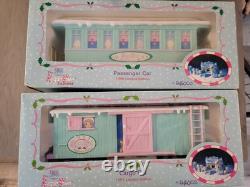 Enesco Sugar Town Train Set With 2 Extra Cargo Units(Precious Moments)