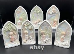 Enseco Precious Moments 23rd Psalms Wall Hanging RARE Chapel Exclusive Set Of 7