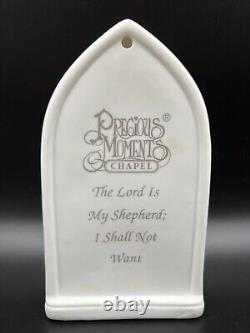 Enseco Precious Moments 23rd Psalms Wall Hanging RARE Chapel Exclusive Set Of 7