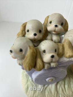 Free Puppies God Loveth A Cheerful Giver Precious Moments 1st Retired 1977