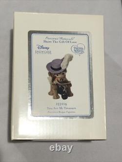 HTF Disney Precious Moments Captain Hook Tinker Bell You Are My Treasure 2015
