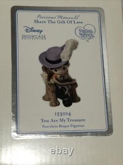 HTF Disney Precious Moments Captain Hook Tinker Bell You Are My Treasure 2015