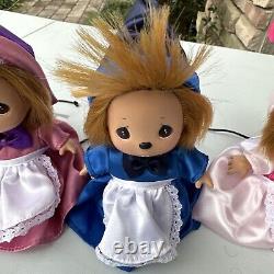 HTF Disney Precious Moments Mini Cinderella 3 Mice Set Mary Perla Suzy