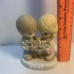 HTF! Precious Moments 149030 YOU HOLD THE MISSING PIECE TO MY HEART with Box Q