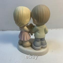HTF! Precious Moments 149030 YOU HOLD THE MISSING PIECE TO MY HEART with Box Q