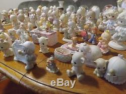 HUGE LOT of Precious moments figures snowglobes over 75 pieces included