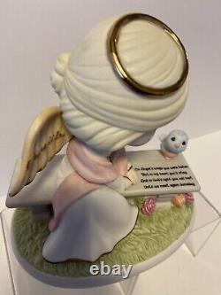 Hamilton Collection Heaven's Embrace Precious Moment Bird Angel