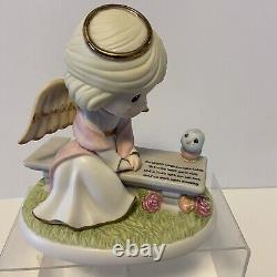 Hamilton Collection Heaven's Embrace Precious Moment Bird Angel