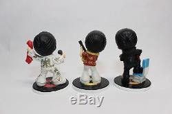 Hamilton Collection Precious Moments Lot of 9 Elvis Resin Figures withBox & CoA