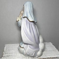 Hand Signed Precious Moments Enesco Virgin Mary with Baby Jesus Christian Figurine