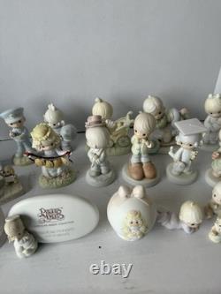 Huge 27 Pc Vintage Precious Moments Figurines