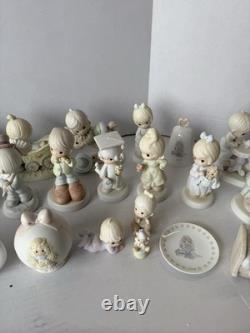 Huge 27 Pc Vintage Precious Moments Figurines