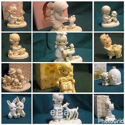 Huge Lot Of Precious Moments And Cherished Teddies Over 100pcs