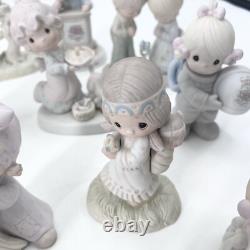 Huge Lot of 23 Vintage Precious Moments Figurines 1976 1998 NO BOXES
