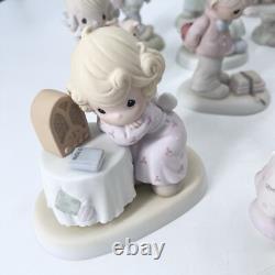 Huge Lot of 23 Vintage Precious Moments Figurines 1976 1998 NO BOXES