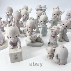 Huge Lot of 23 Vintage Precious Moments Figurines 1976 1998 NO BOXES