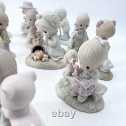 Huge Lot of 25 Vintage Precious Moments Figurines 1976 1998 NO BOXES