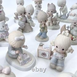Huge Lot of 25 Vintage Precious Moments Figurines 1976 1998 NO BOXES
