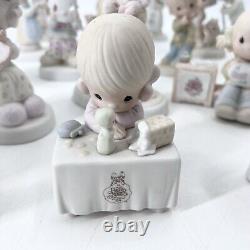 Huge Lot of 25 Vintage Precious Moments Figurines 1976 1998 NO BOXES