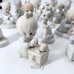 Huge Lot of 25 Vintage Precious Moments Figurines 1976 1998 NO BOXES