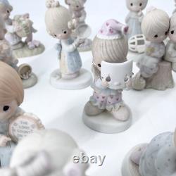 Huge Lot of 25 Vintage Precious Moments Figurines 1976 1998 NO BOXES