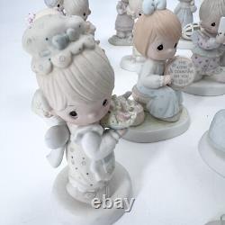 Huge Lot of 25 Vintage Precious Moments Figurines 1976 1998 NO BOXES
