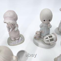 Huge Lot of 25 Vintage Precious Moments Figurines 1976 1998 NO BOXES