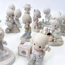 Huge Lot of 25 Vintage Precious Moments Figurines 1976 1998 NO BOXES