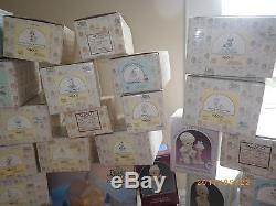 Huge PRECIOUS MOMENTS Set LOT of 97 PIECES Figurines in Boxes Retired Collection